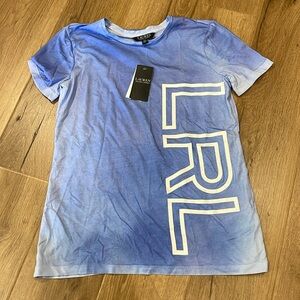 Lauren Ralph Lauren Blue Tie dye short sleeve Small